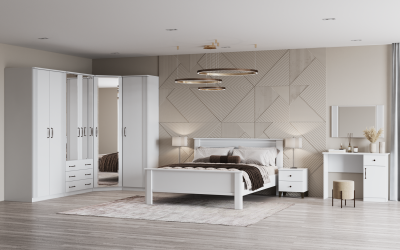 Спальня Диана Белый 2