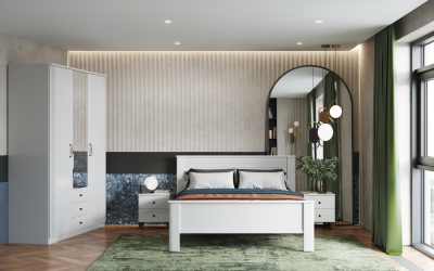 Спальня Диана Белый 3